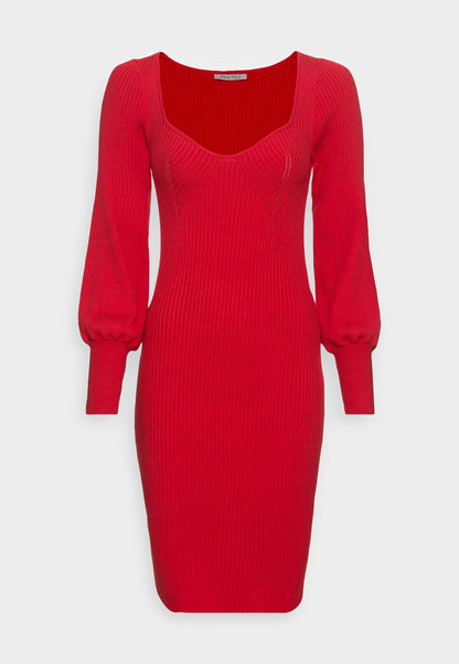 Anna Field Jumper Dress - Red