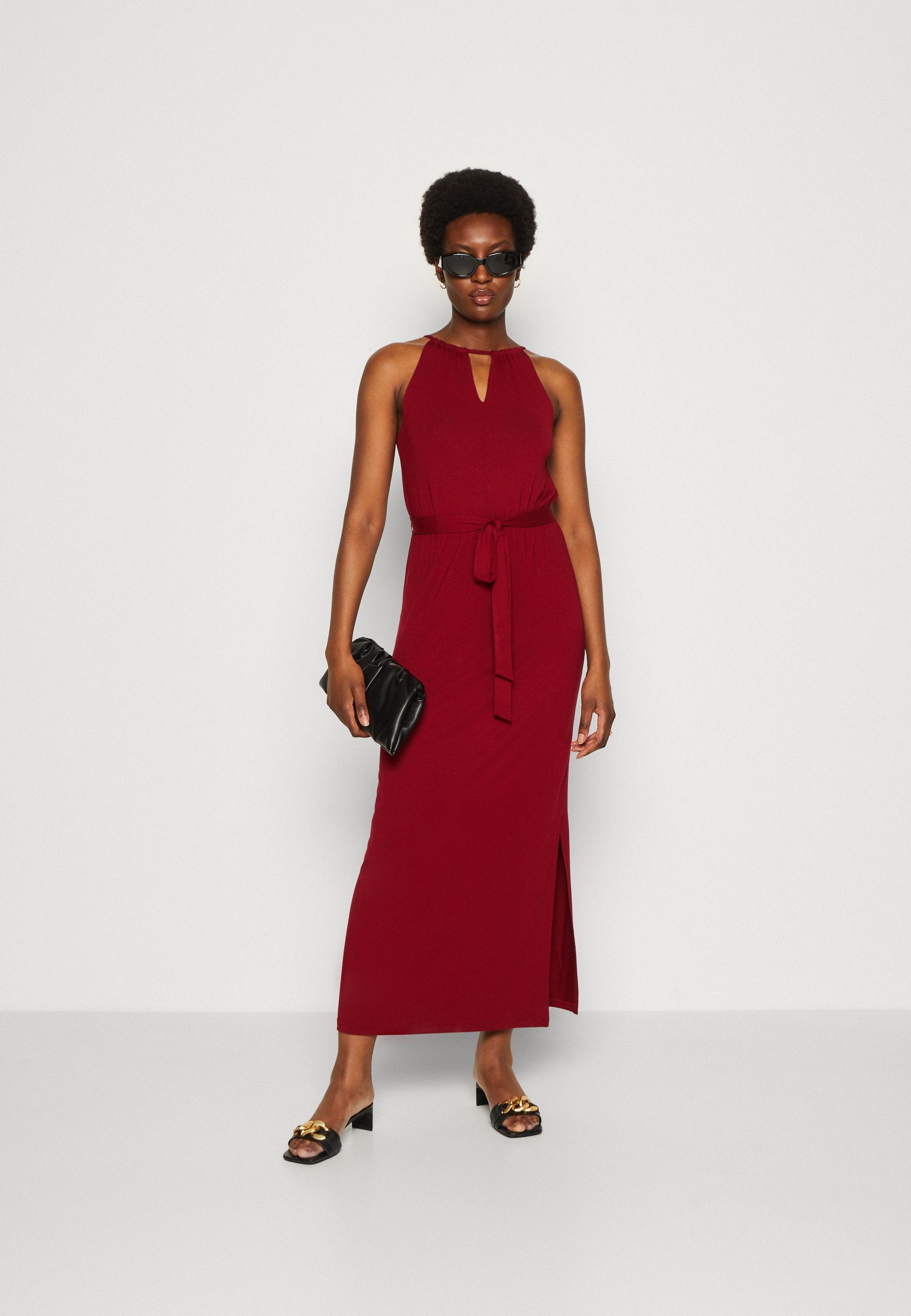Anna Field Maxi Dress - Dark Red