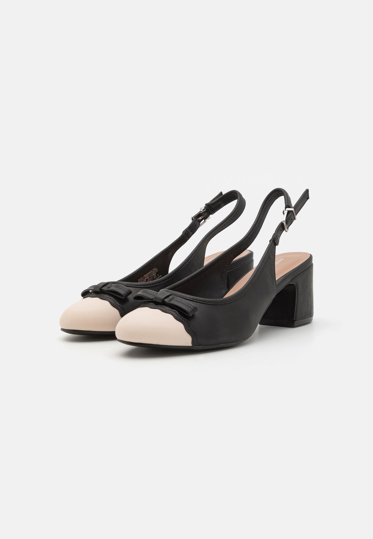  Classic Heels - Black/beige