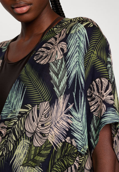 Anna Field PRINTED SHORT KIMONO - Beach Accessory - Orange