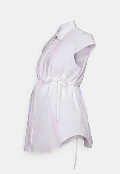 Button-Down Blouse - White