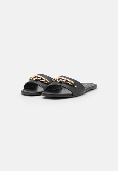  Wide Fit - Mules - Black