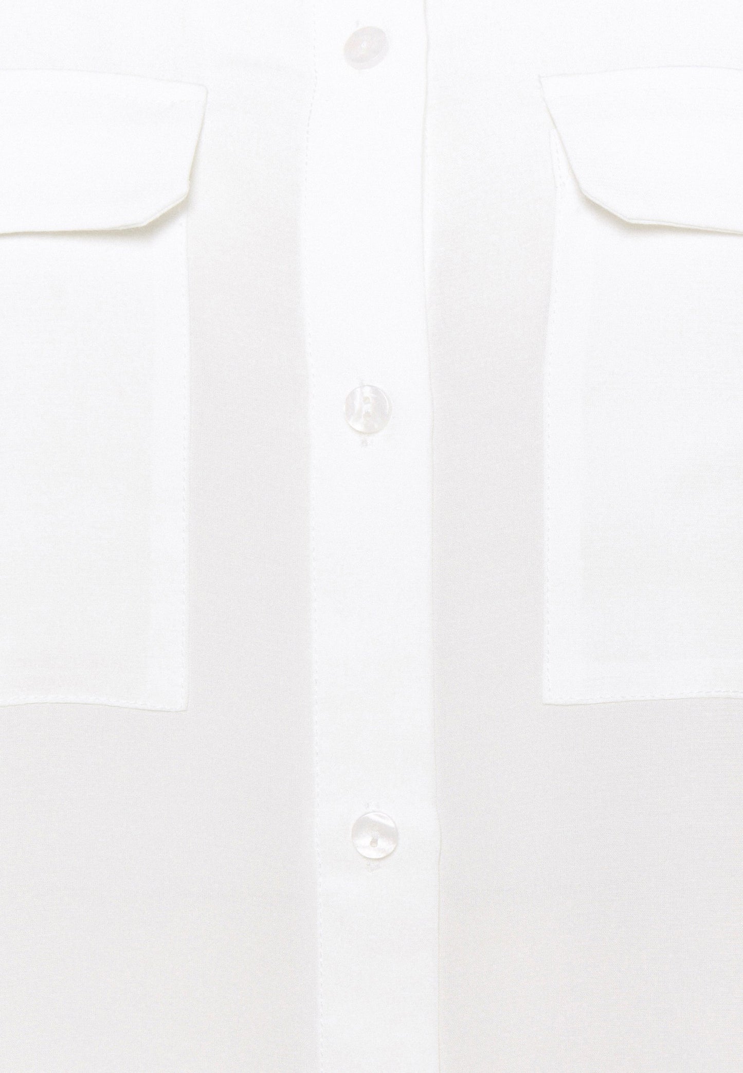Anna Field Basic Blouse With Front Pockets - Button-Down Blouse