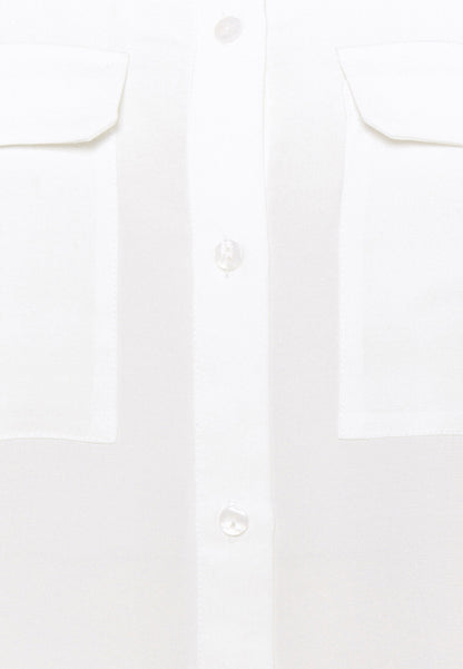 Anna Field Basic Blouse With Front Pockets - Button-Down Blouse