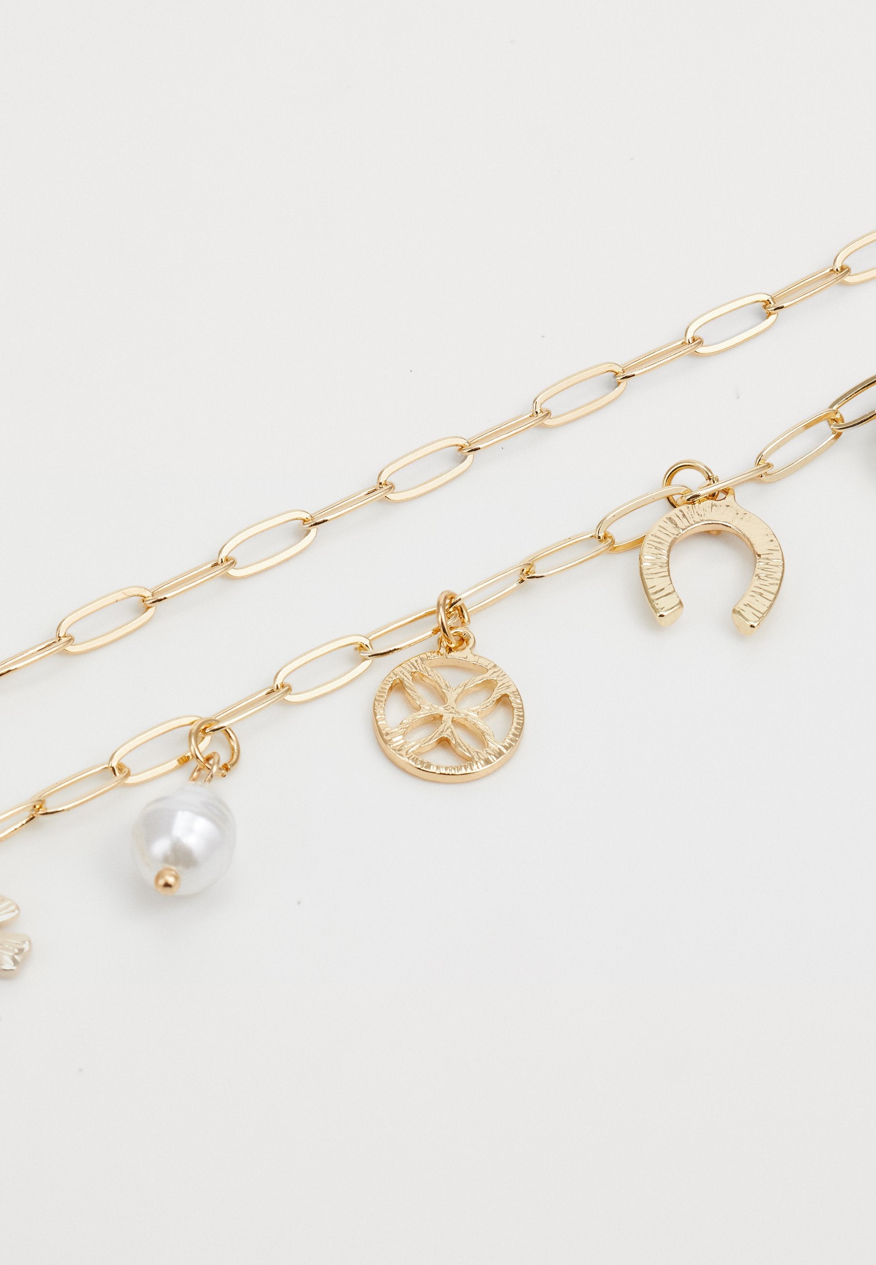 Anna Field 2 PACK - Necklace - Gold-coloured