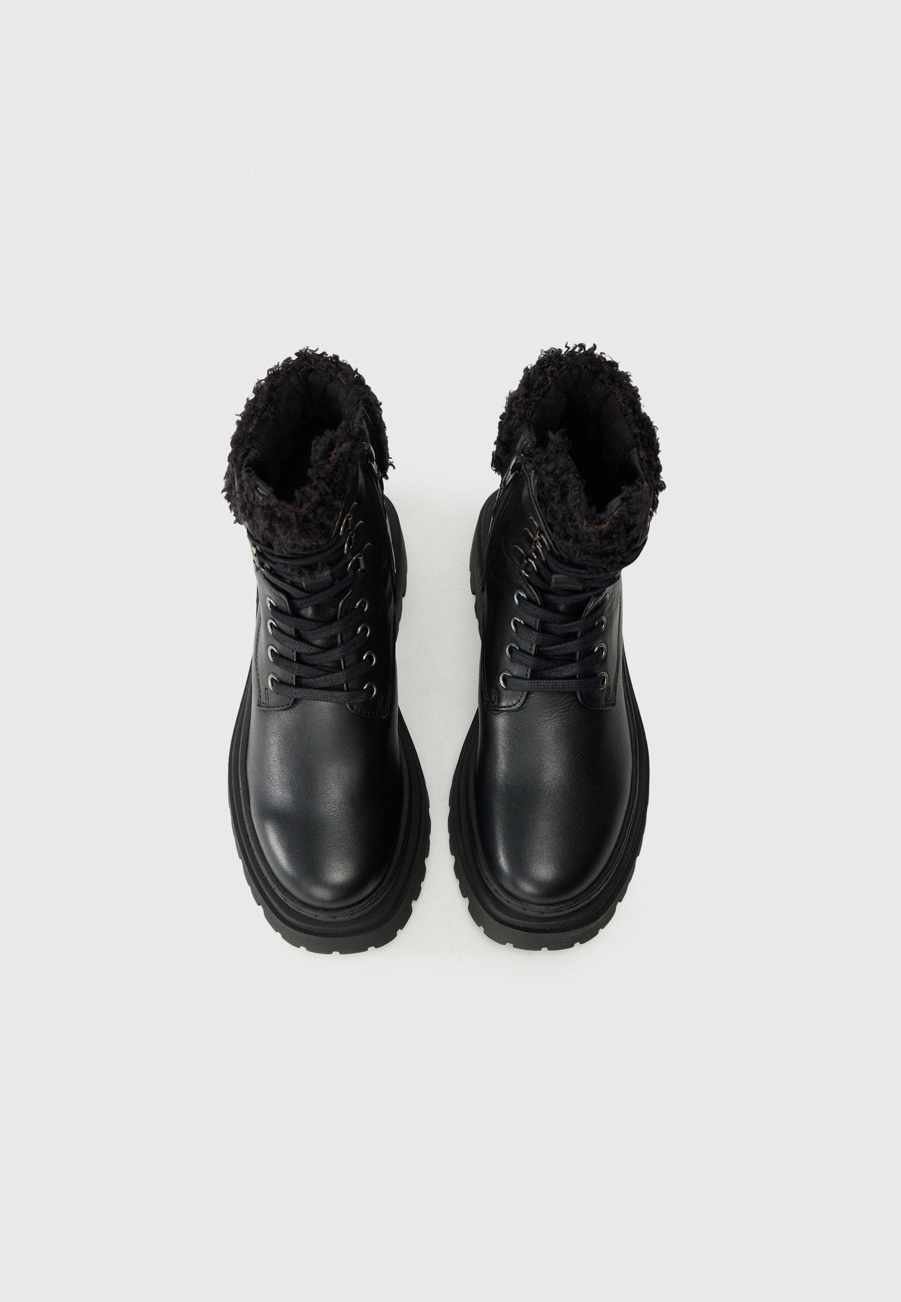 Anna Field LEATHER - Winter Boots - Black