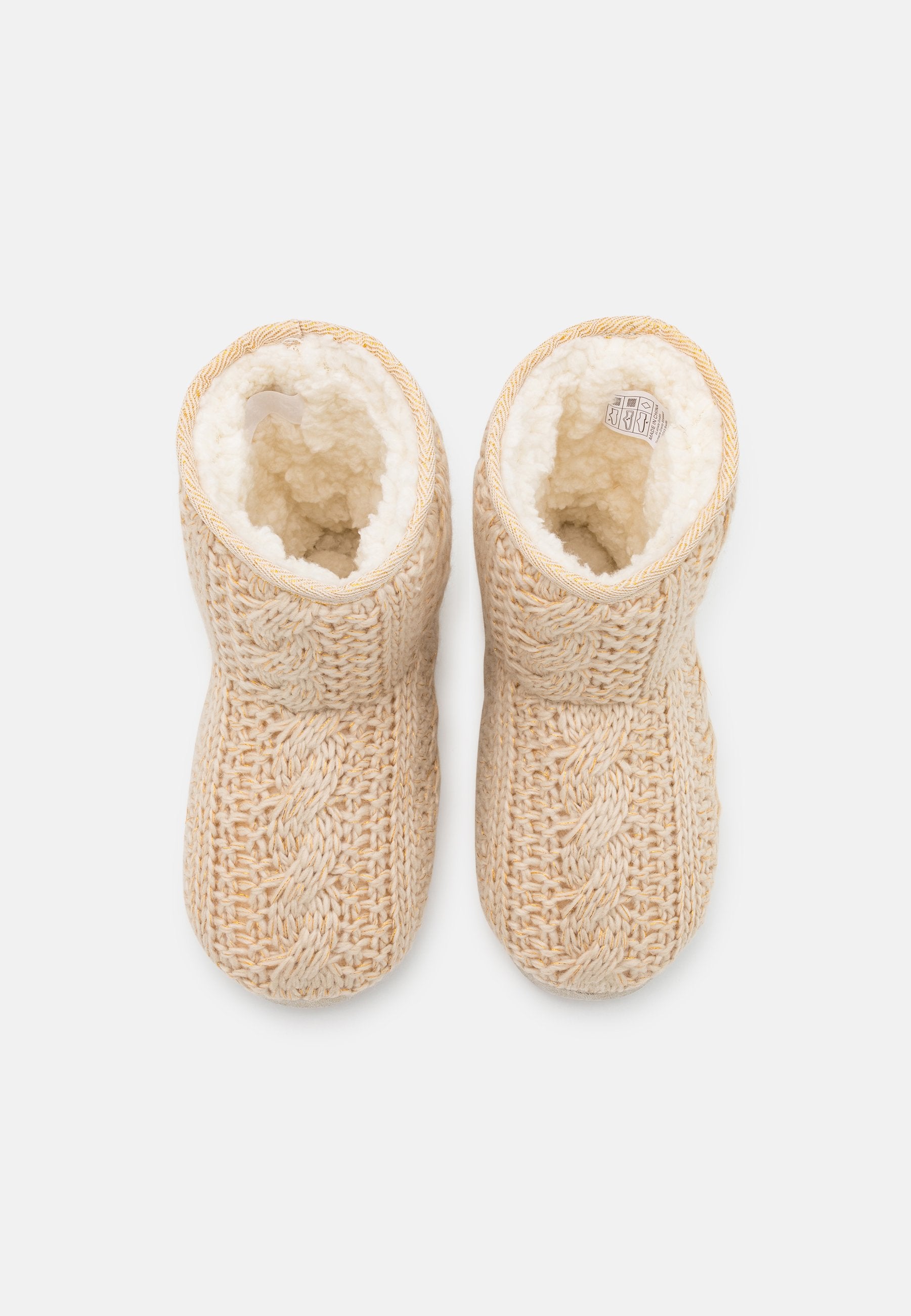 Anna Field Gold-Metallic Thread - Slippers - Gold-Coloured