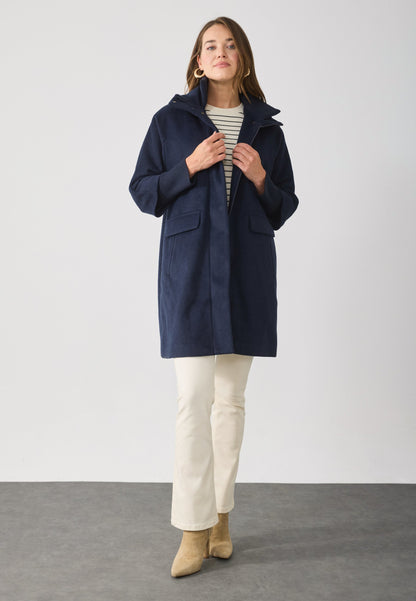 Anna Field Classic Coat - Navy