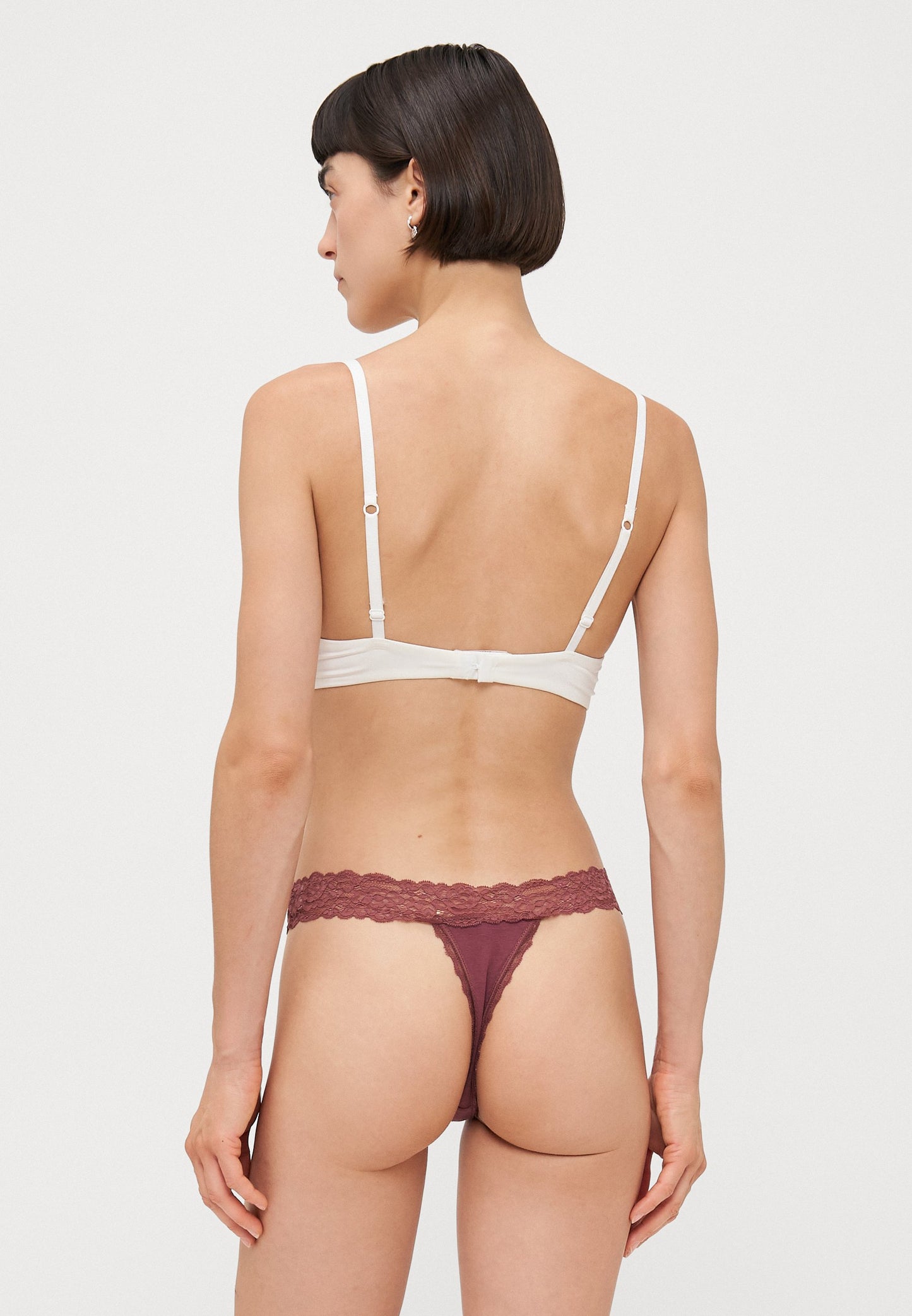 Anna Field 10 PACK - Thong - Red/taupe/light Pink/ecru/ White