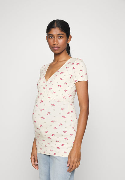  2 Pack - Basic T-Shirt - Pink/Off-White/Multi-Coloured