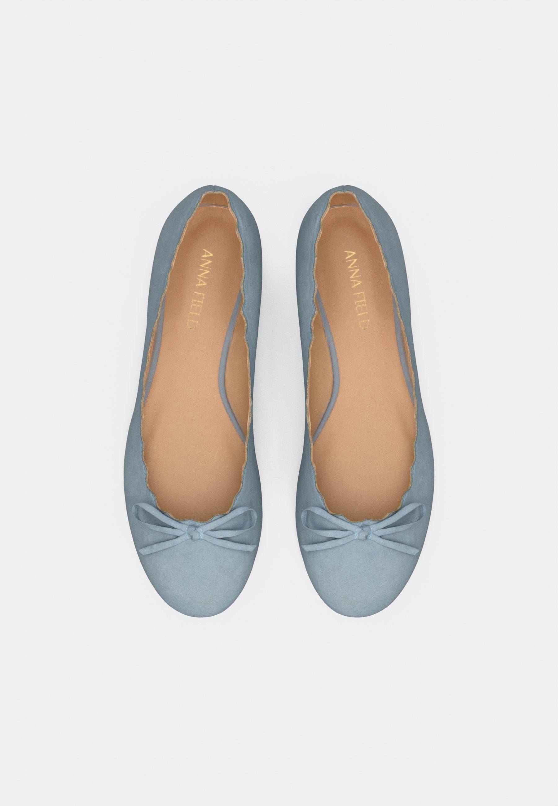 Anna Field Ballet Pumps - Light Blue