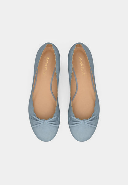 Anna Field Ballet Pumps - Light Blue
