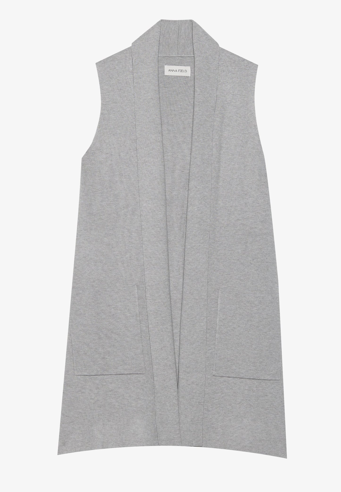 Anna Field Cardigan - Light Grey Melange