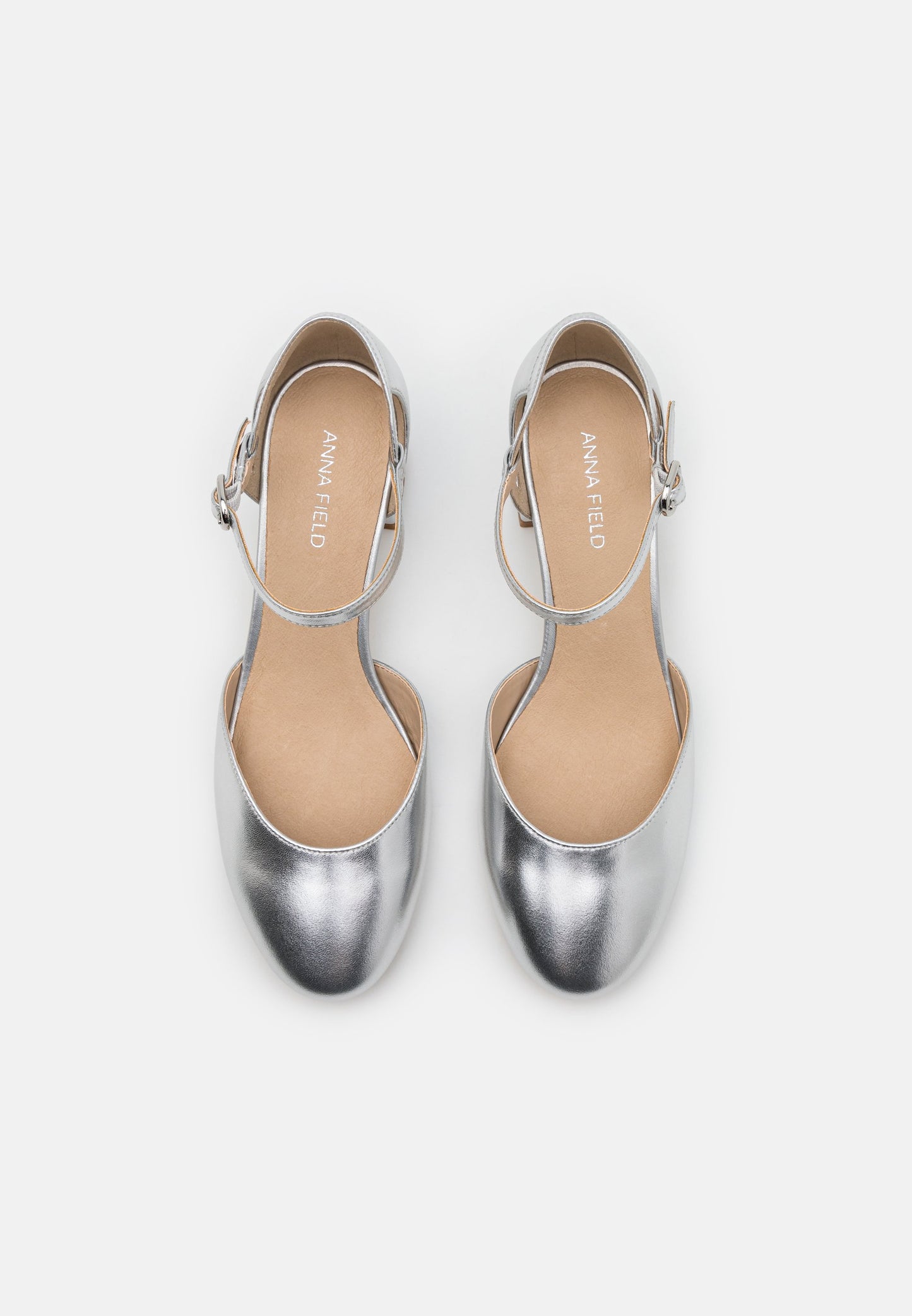  LEATHER - Classic Heels - Silver
