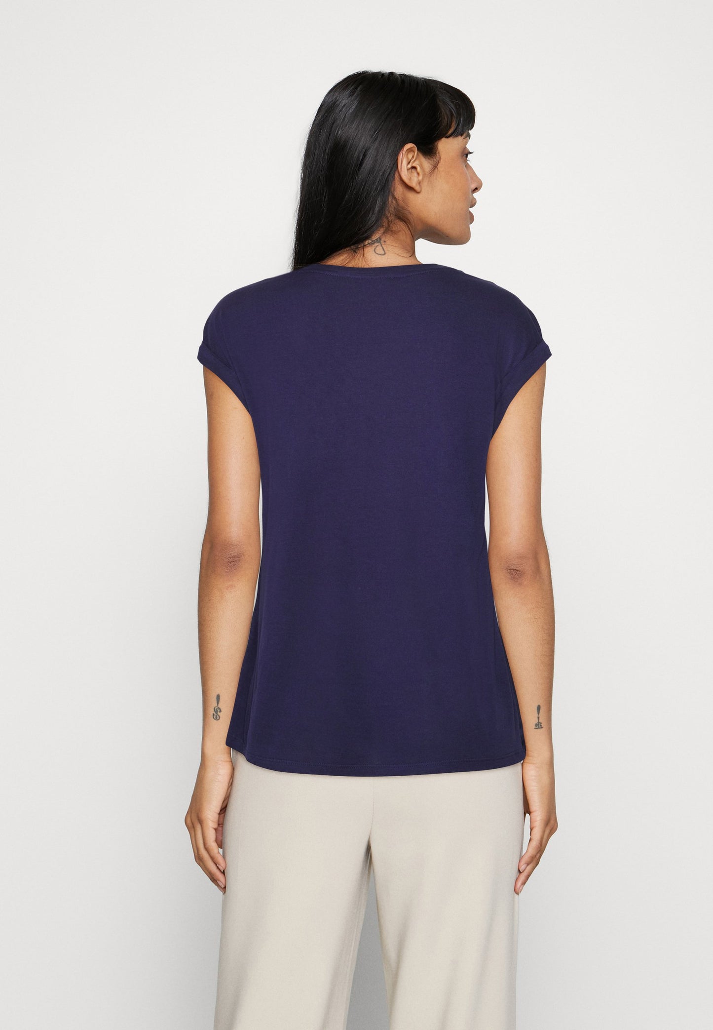 Anna Field Print T-Shirt - Dark Blue