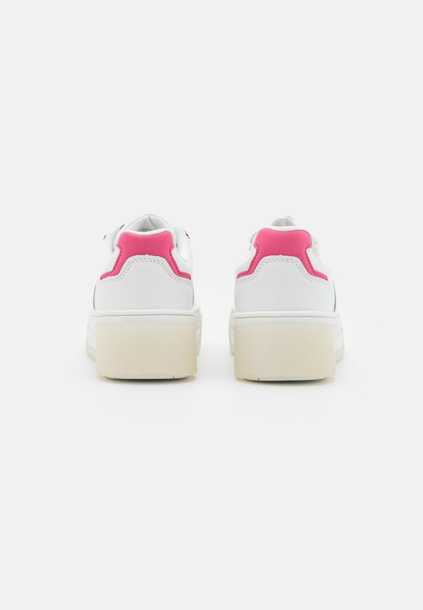 Anna Field Leather - Trainers - White/Pink