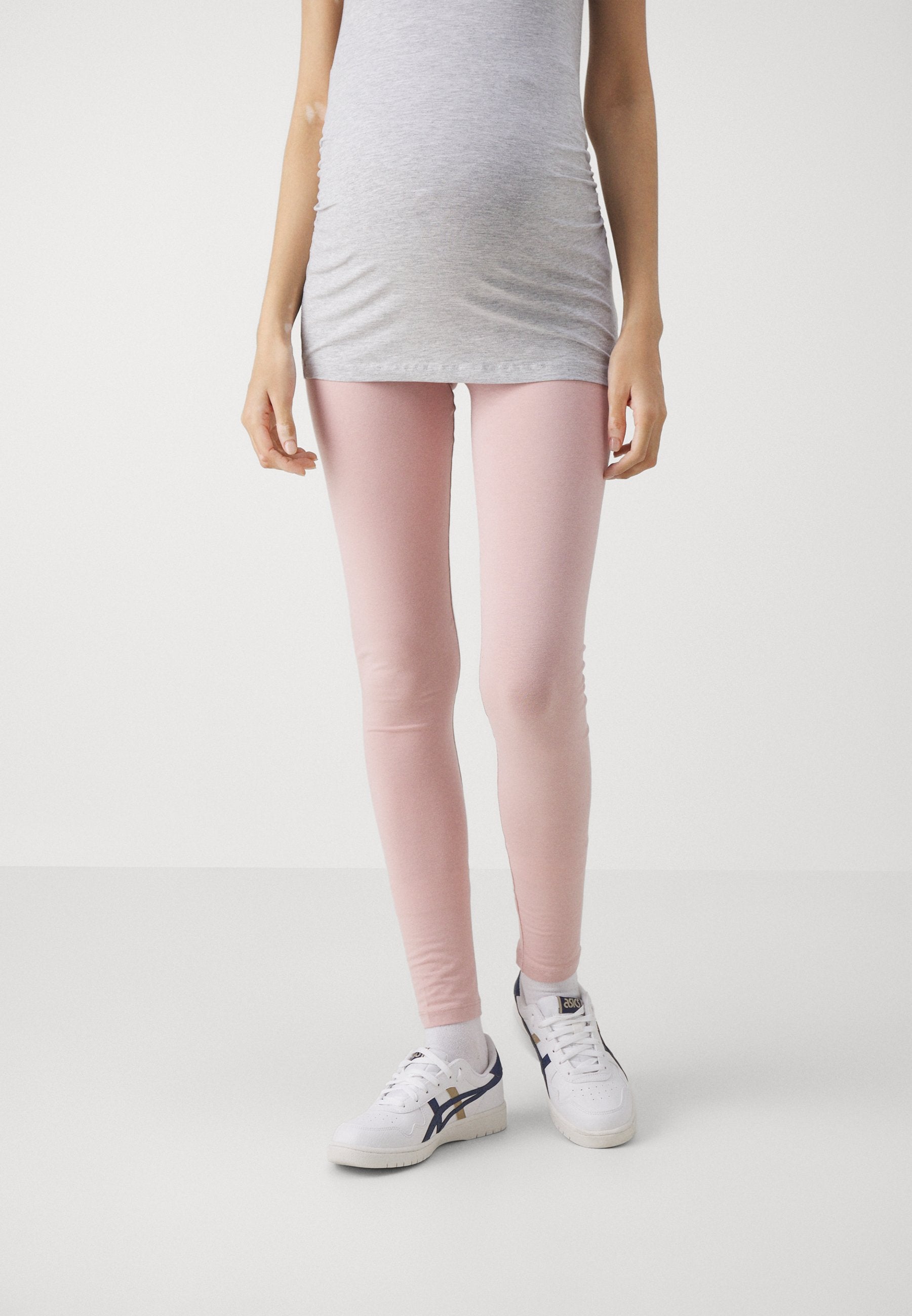  3 PACK - Leggings - Trousers - Black/taupe/light Pink