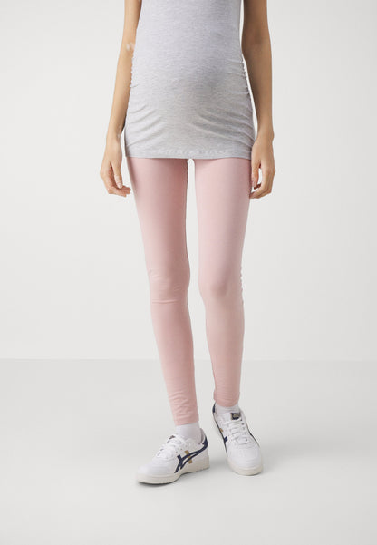  3 PACK - Leggings - Trousers - Black/taupe/light Pink
