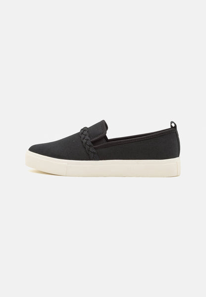 Anna Field Slip-Ons - Black