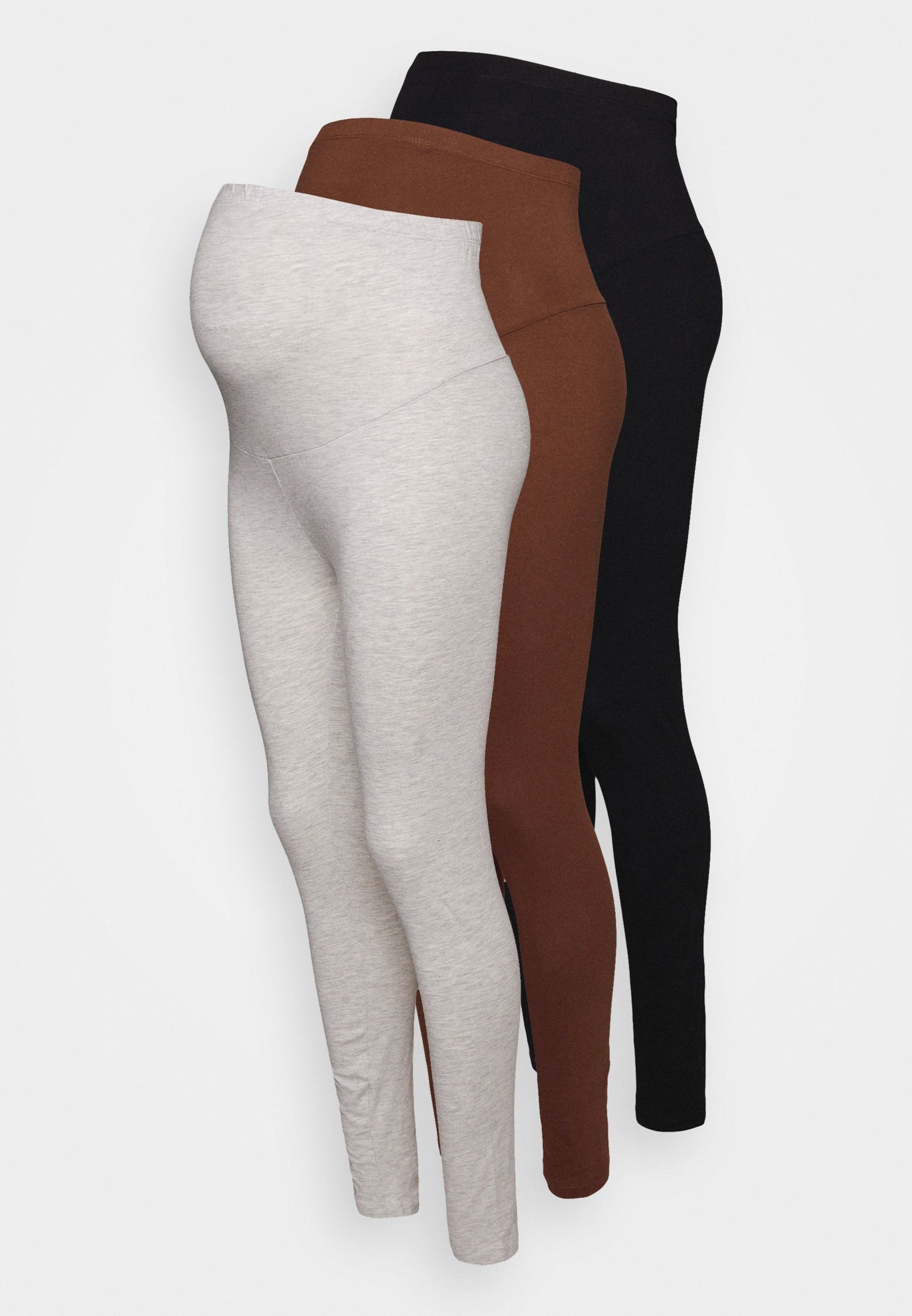  3 Pack - Leggings - Trousers - Black/Brown/Off-White