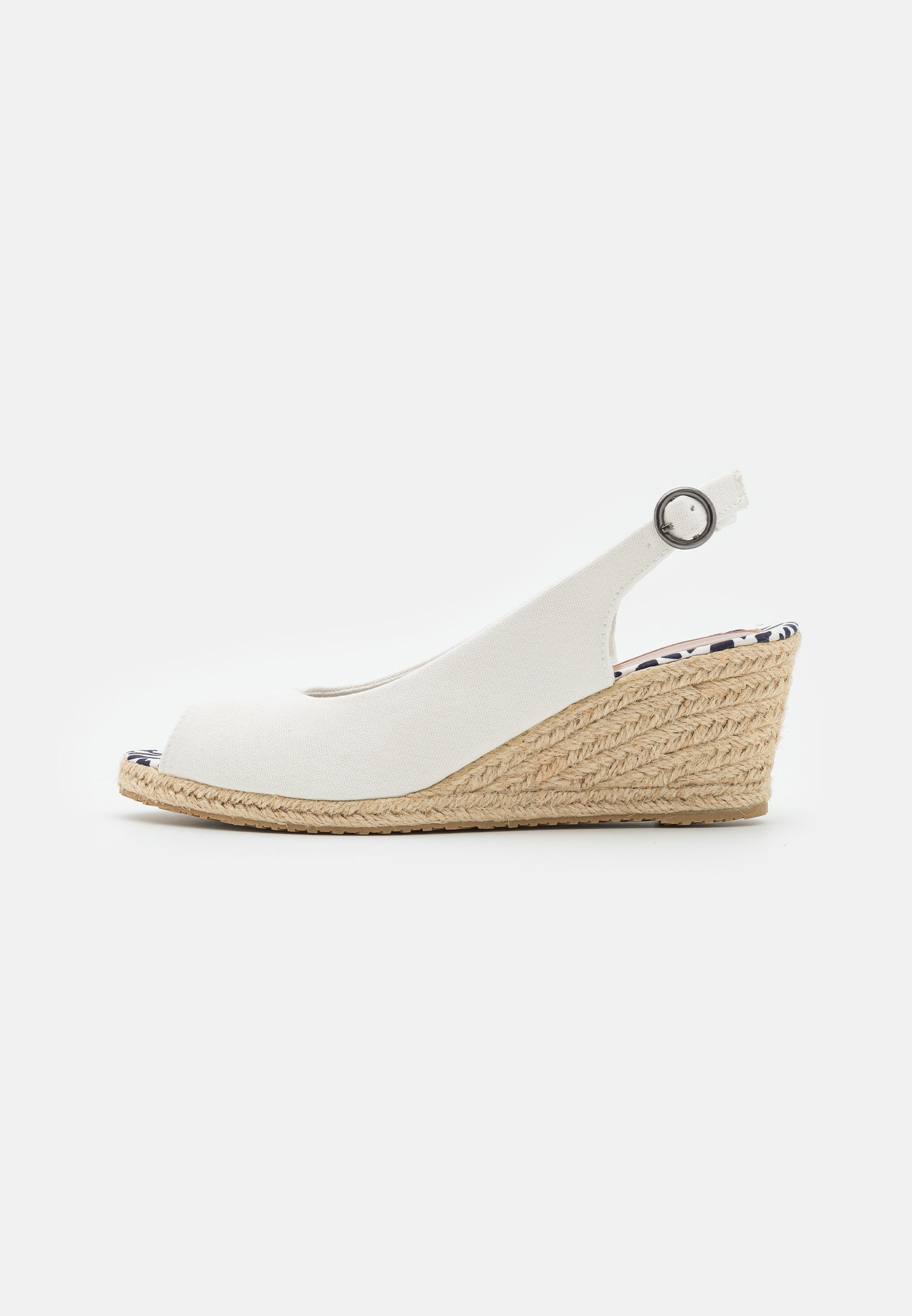 Anna Field Wedge Sandals - White