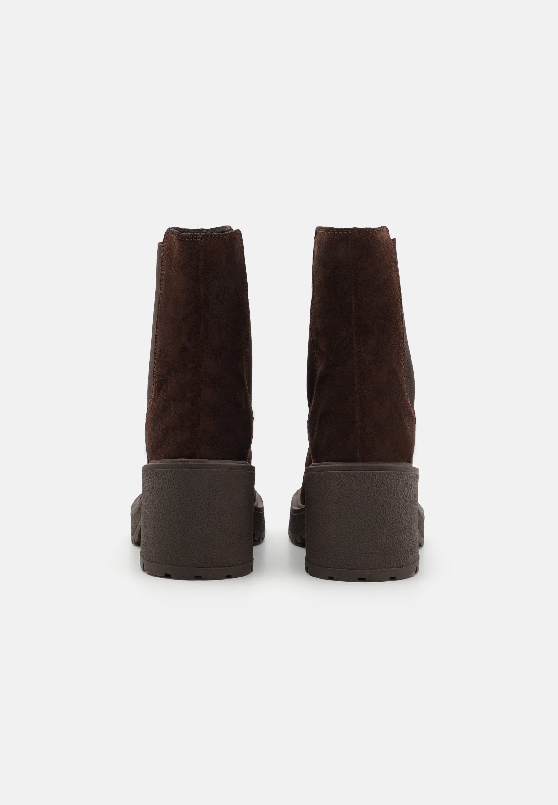 Anna Field LEATHER - Platform Ankle Boots - Brown
