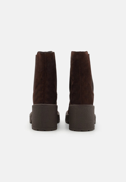 Anna Field LEATHER - Platform Ankle Boots - Brown