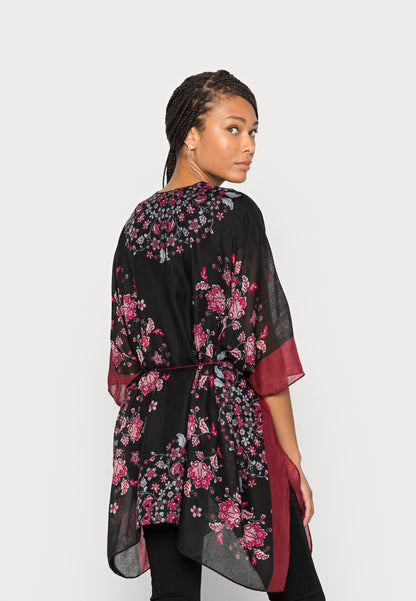 Anna Field Summer Jacket - Black/Blue/Red