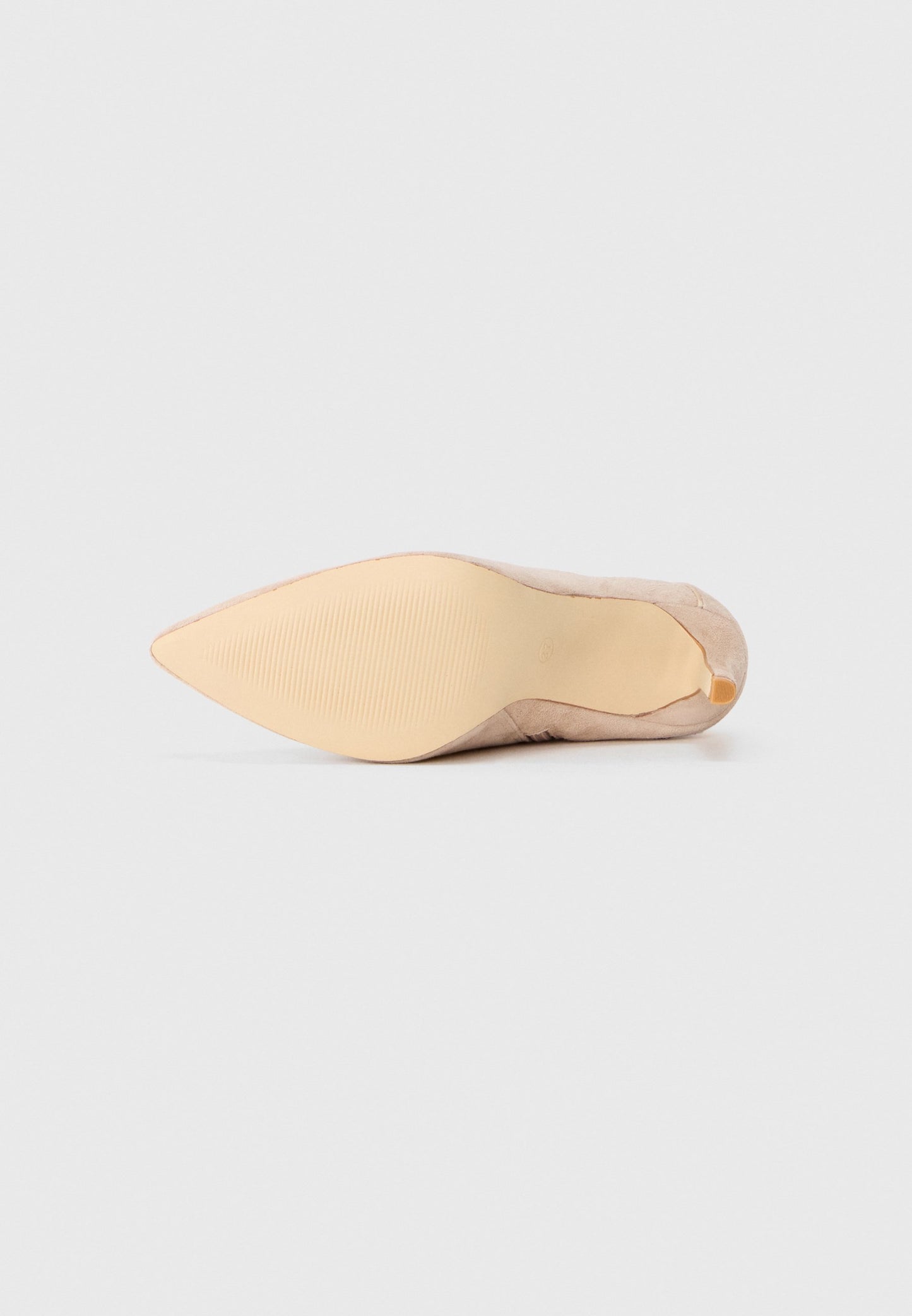 Anna Field LEATHER - High Heeled Ankle Boots - Beige