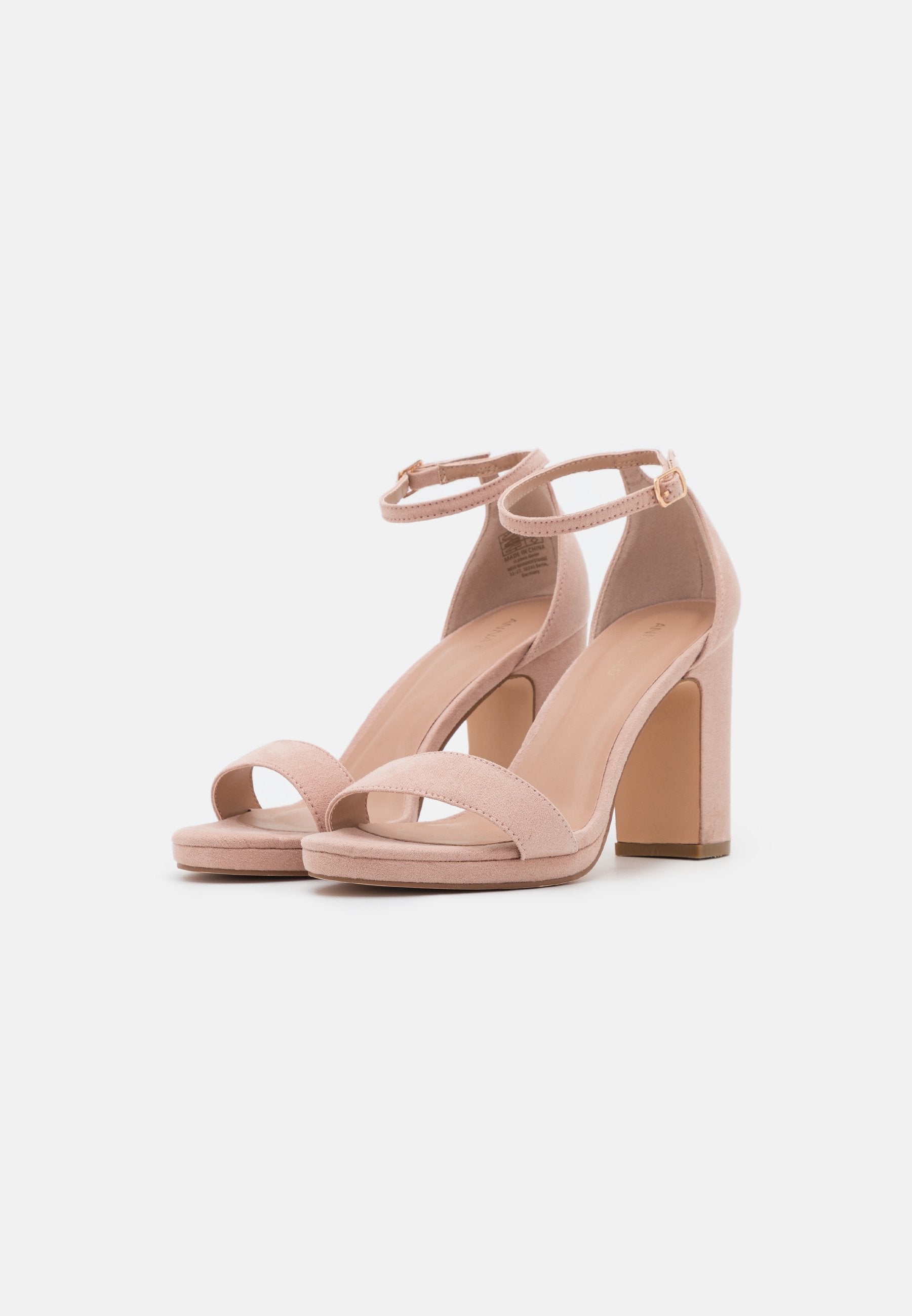 Anna Field High Heeled Sandals - Light Pink