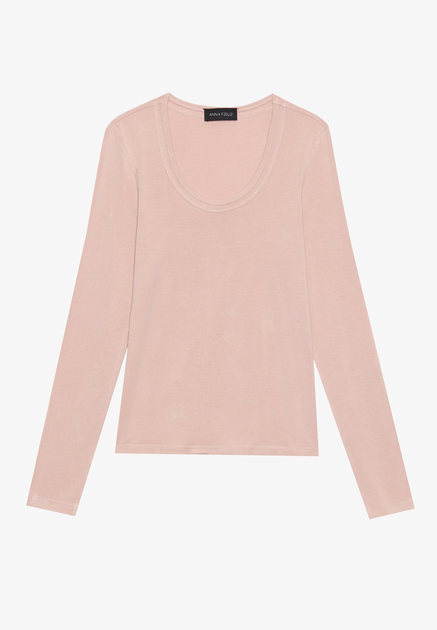 Anna Field 3 PACK - Long Sleeved Top - Rose Smoke/dark Olive/black