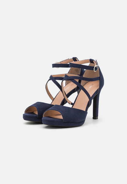 Anna Field Platform Sandals - Dark Blue