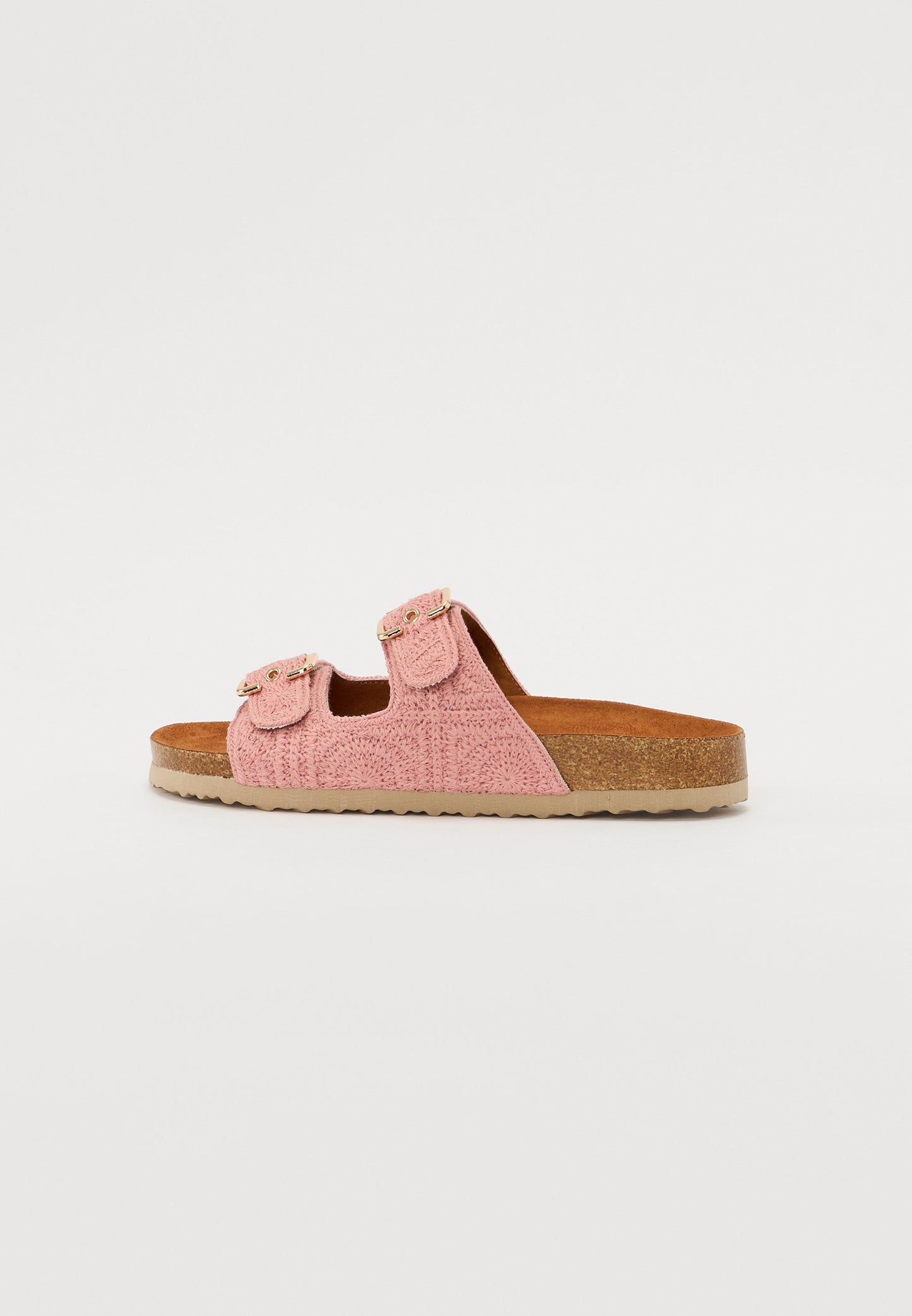 Anna Field Mules - Light Rose
