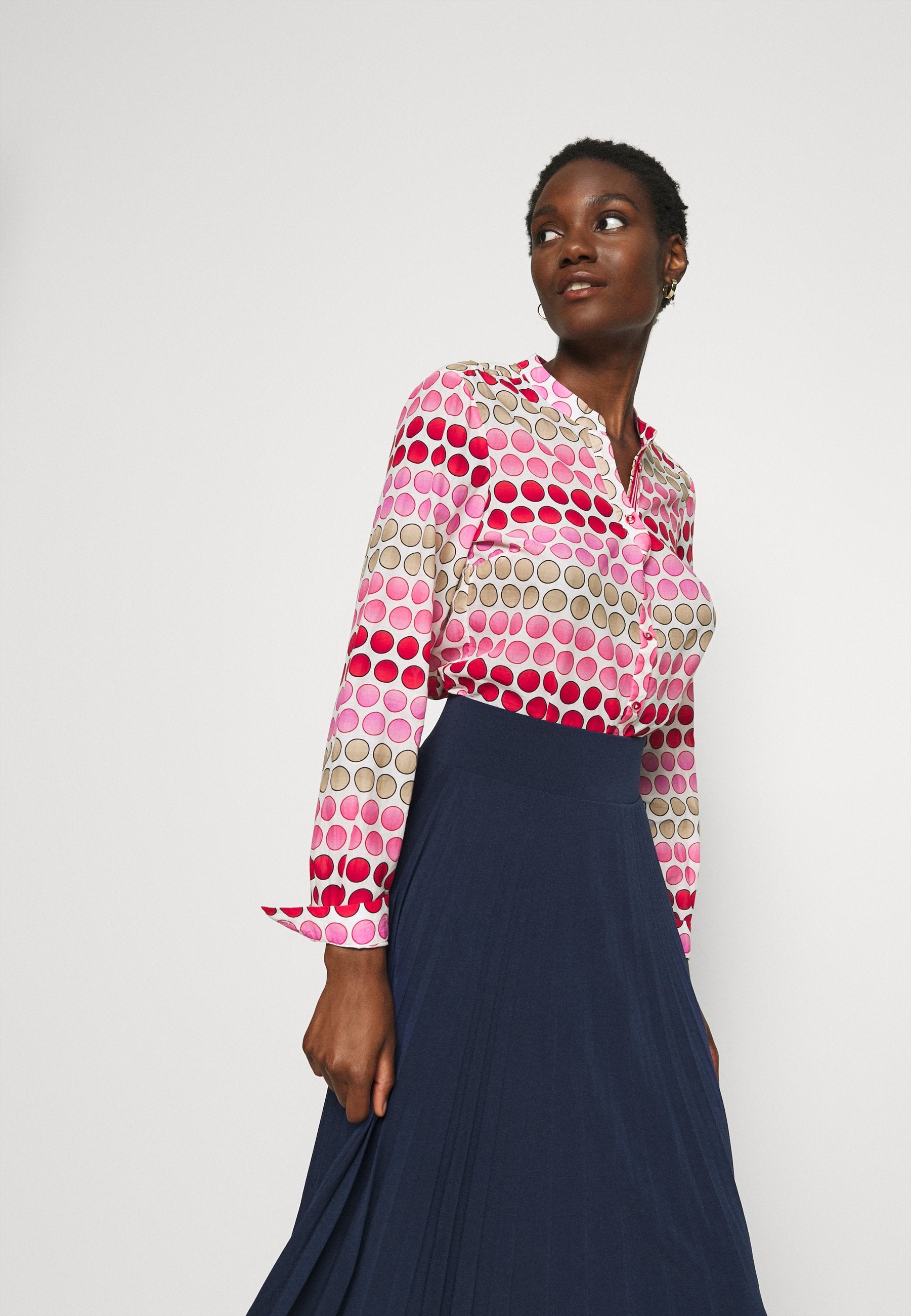 Anna Field Plisse A-Line Mini Skirt - A-Line Skirt - Maritime Blue