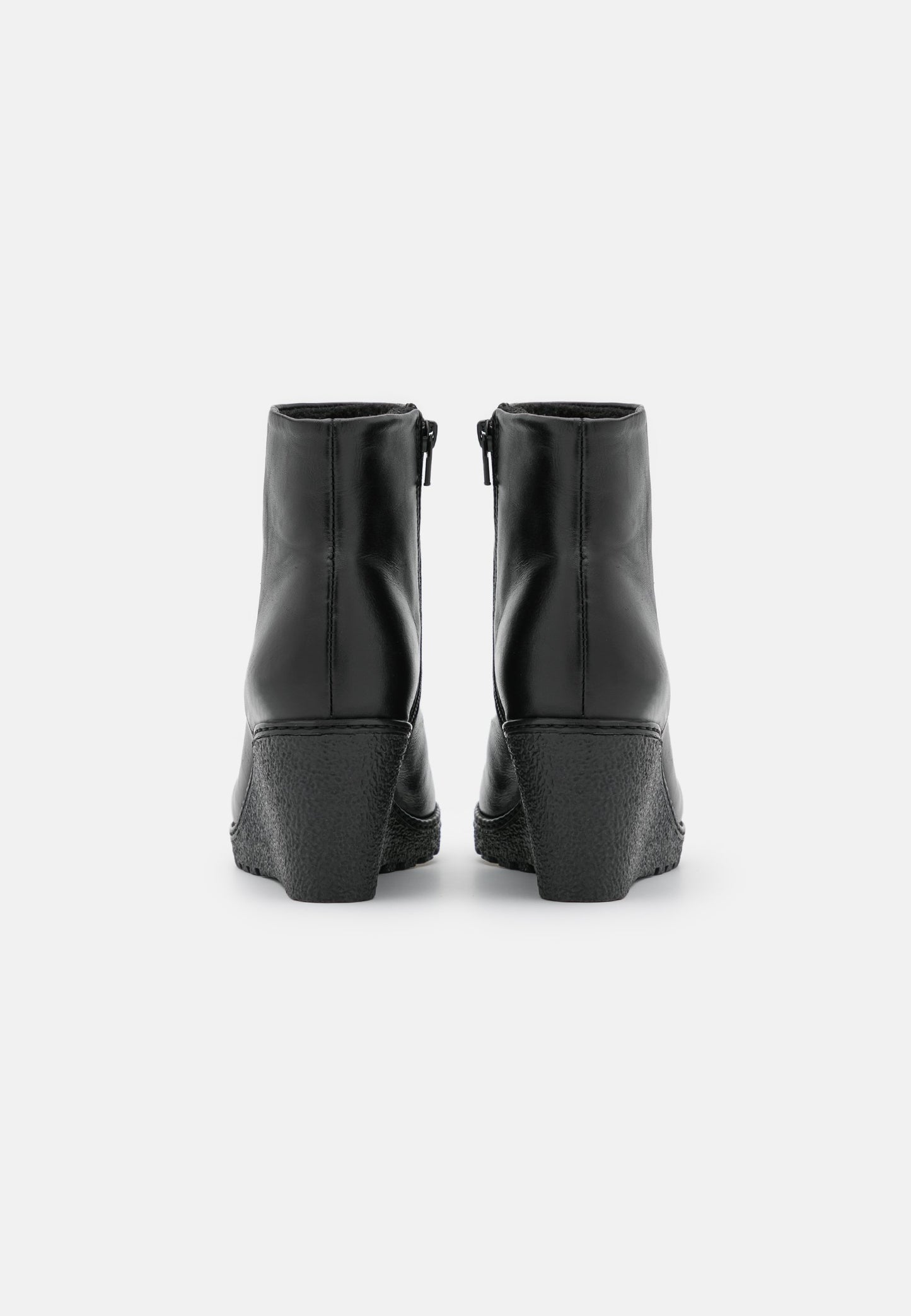 Anna Field Leather Winter Boot - Wedge Ankle Boots