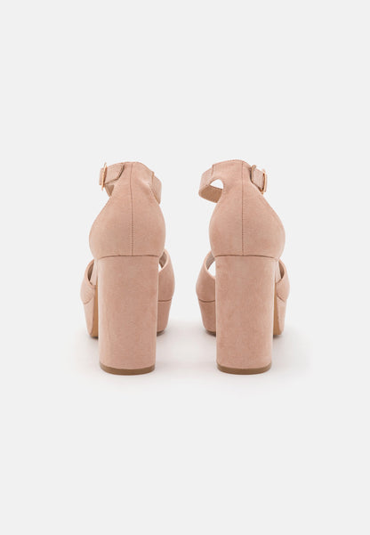 Anna Field Platform Sandals - Light Pink