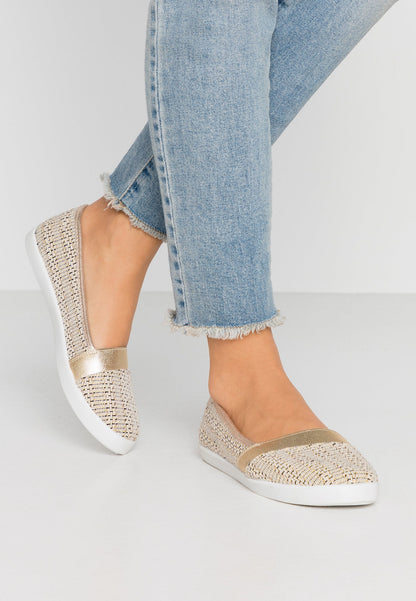 Anna Field Slip-Ons - Beige