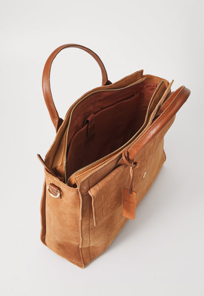Anna Field Laptop Bag - Cognac