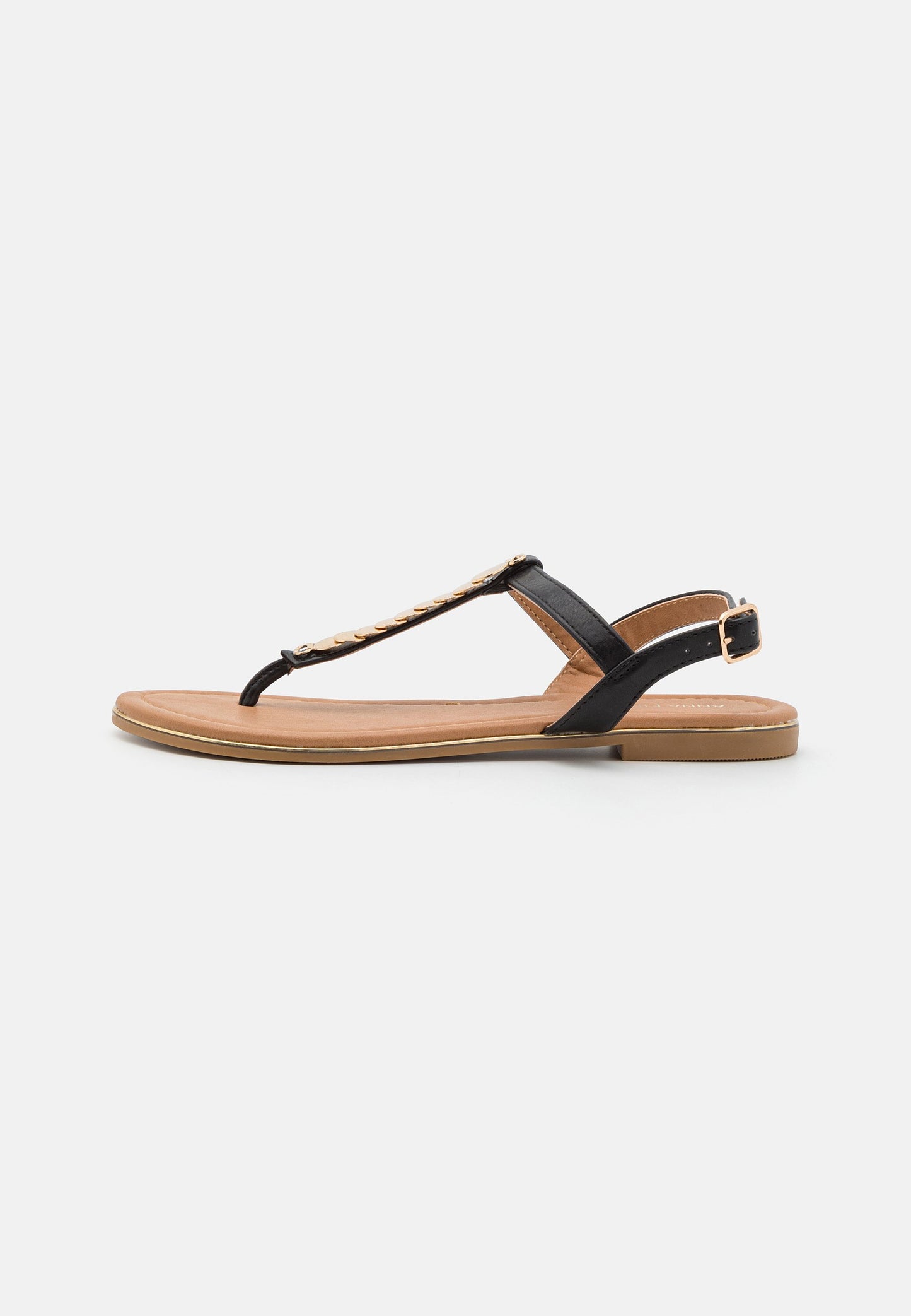 Anna Field T-Bar Sandals - Black