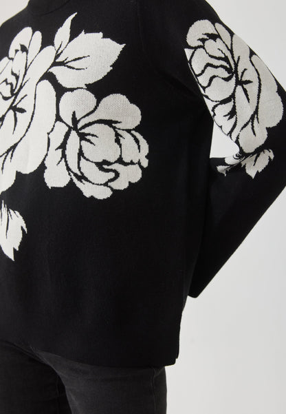 Anna Field Jumper - Black_off White