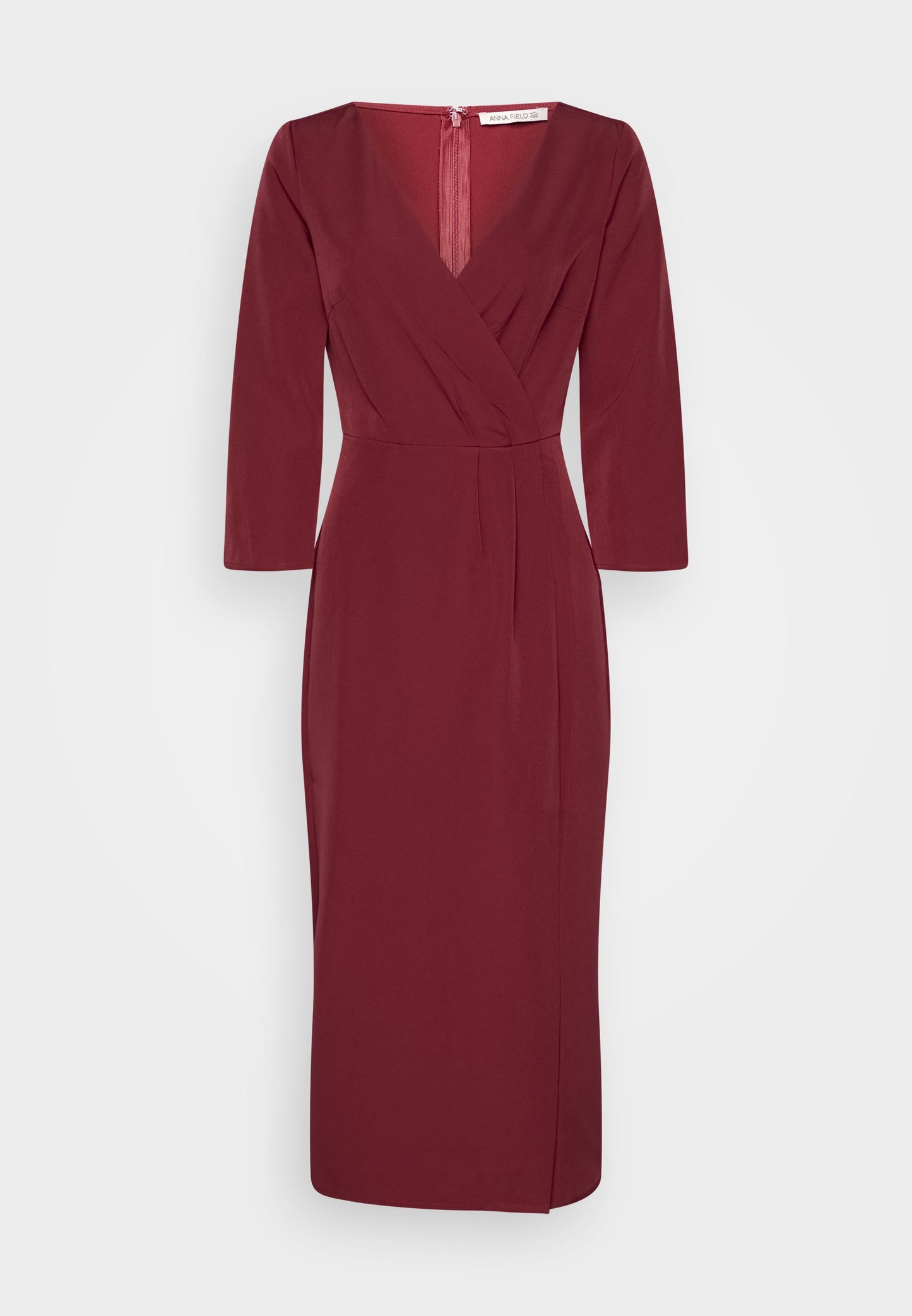  Shift Dress - Dark Red