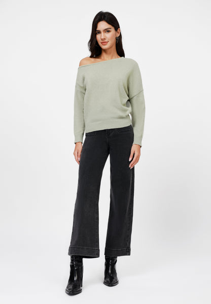 Anna Field Jumper - Sage