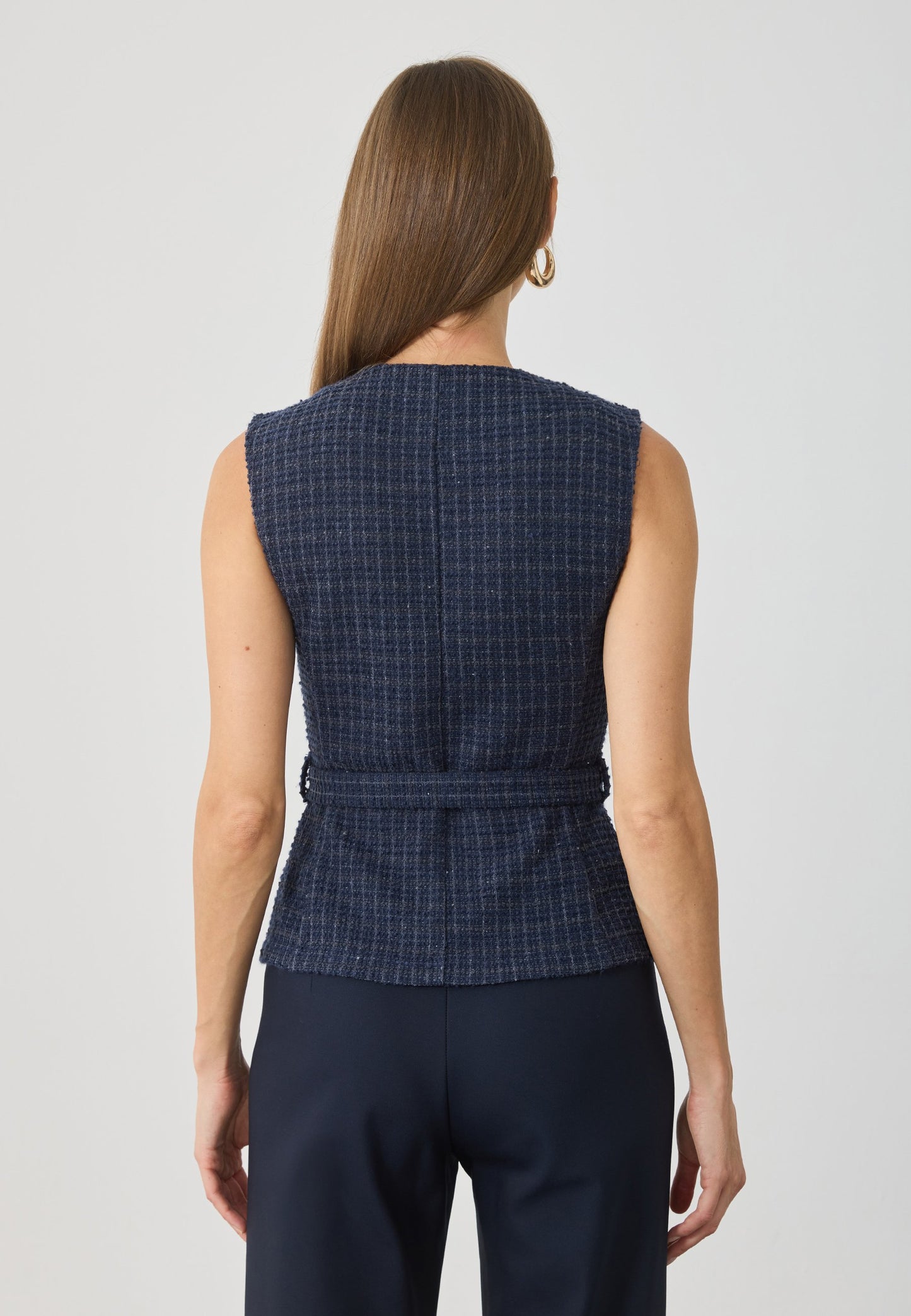 Anna Field Waistcoat - Navy Blazer Blue