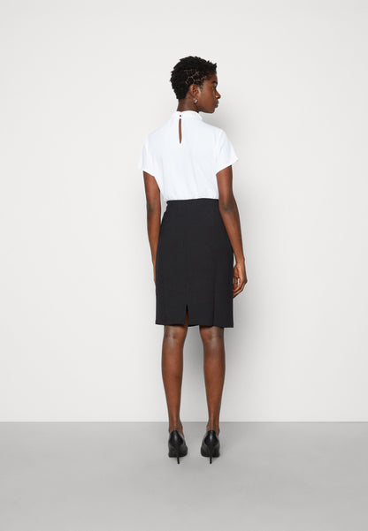 Anna Field Shift Dress - Black/White