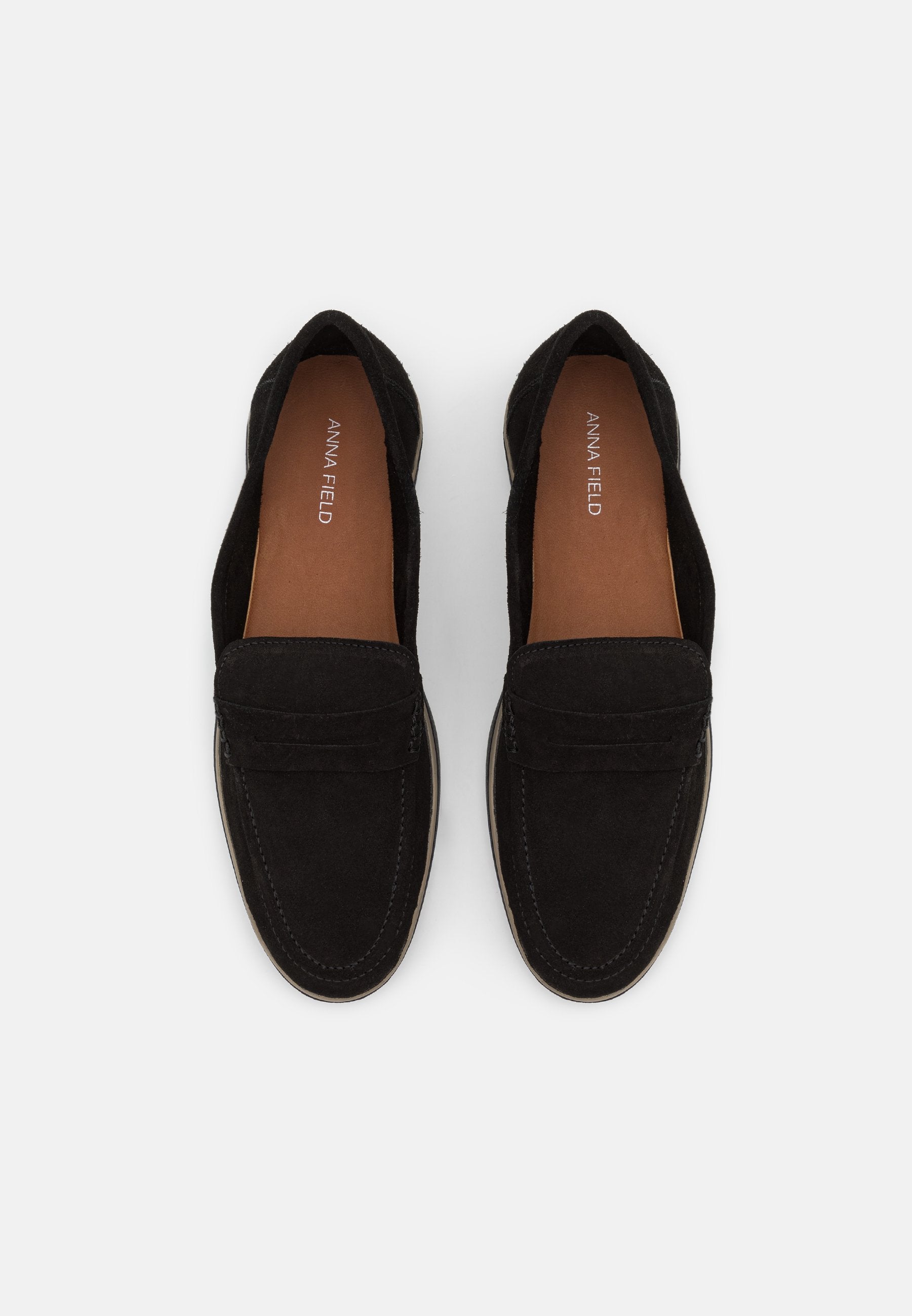 Anna Field Leather - Slip-Ons - Black
