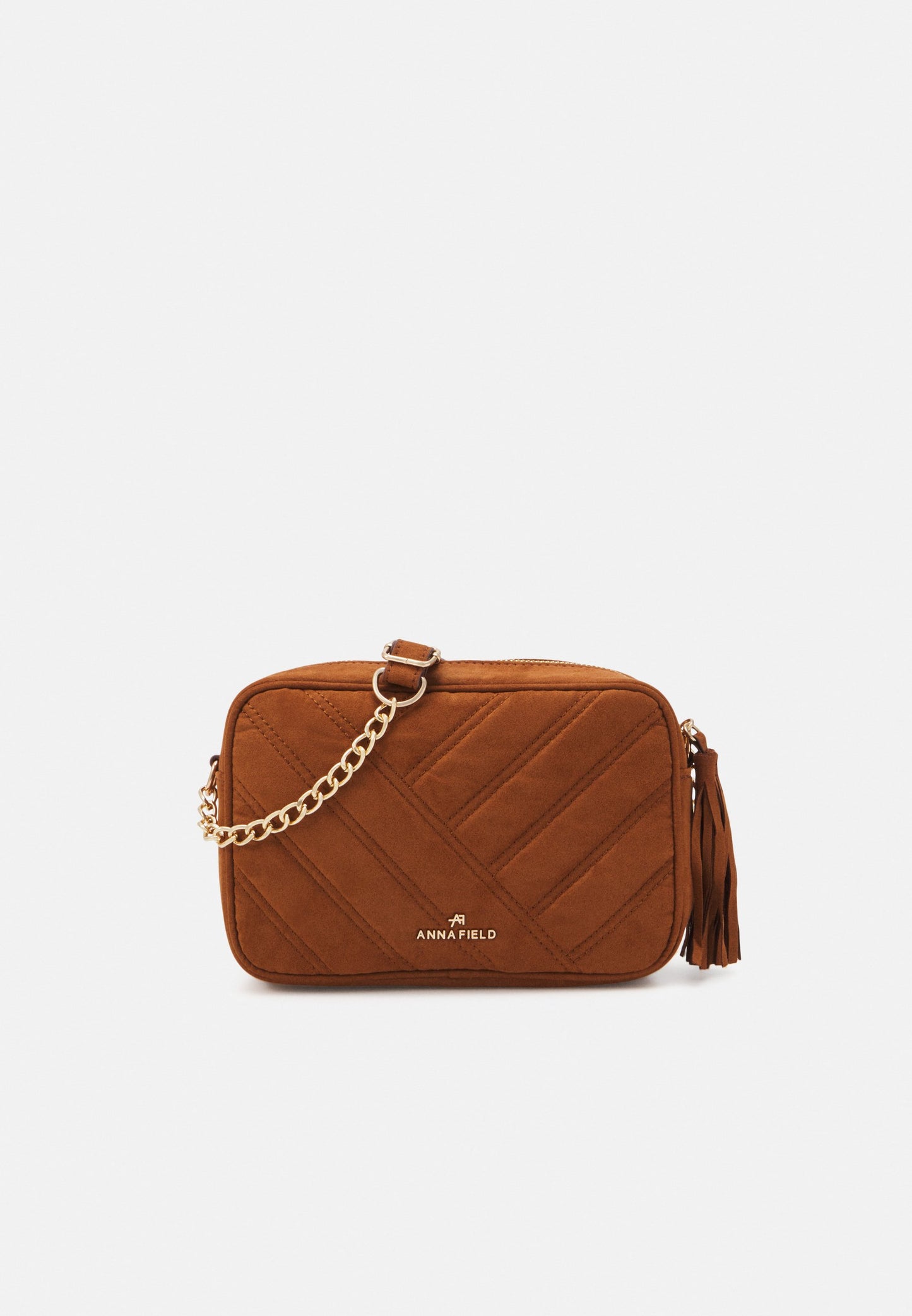 Anna Field Across Body Bag - Cognac