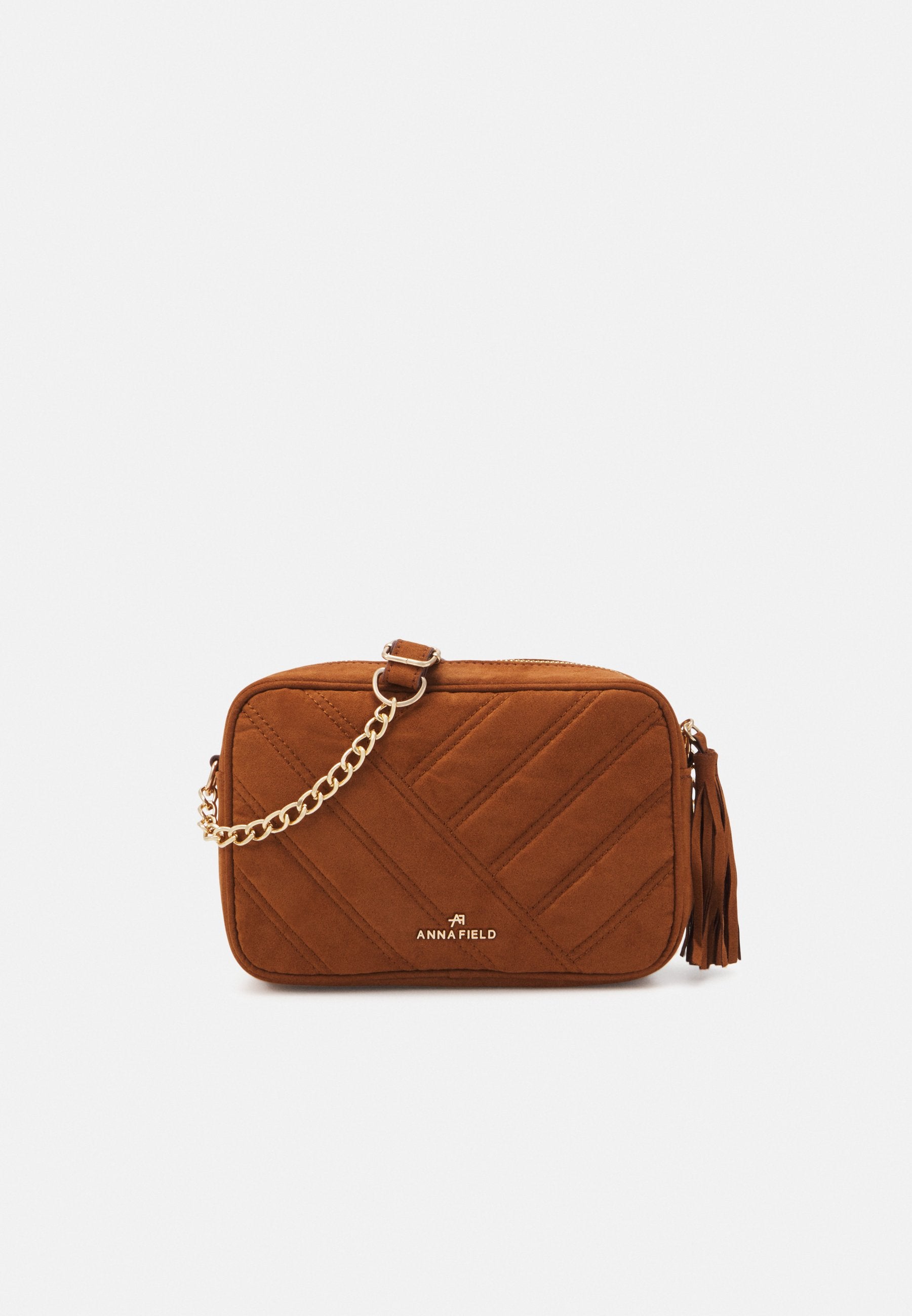 Anna Field Across Body Bag - Cognac