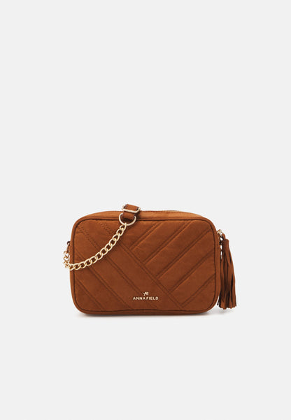 Anna Field Across Body Bag - Cognac
