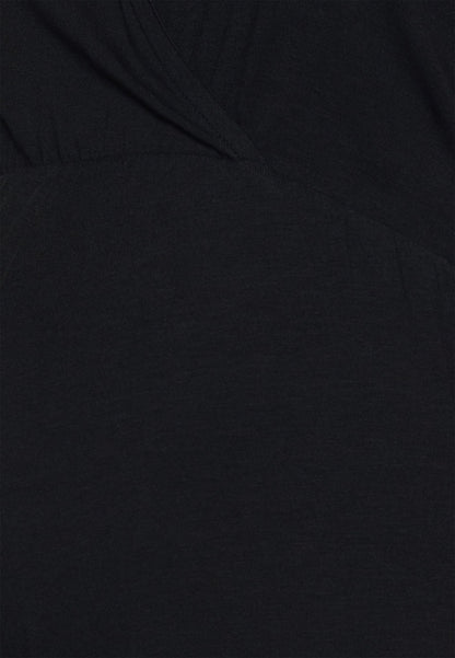  Strappy Drappy Cintered- Jumpsuit - Black