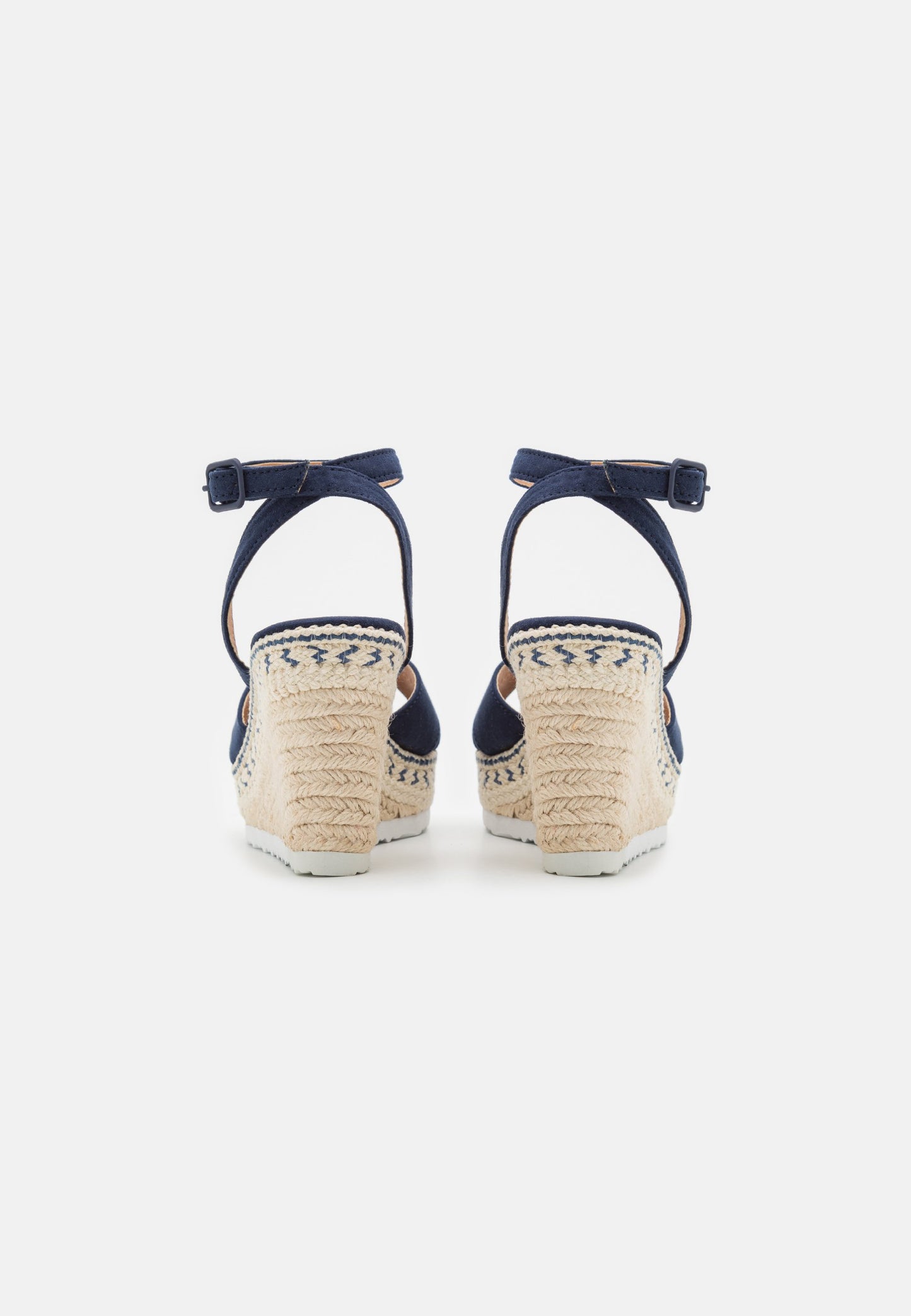 Anna Field Wedge Sandals - Dark Blue